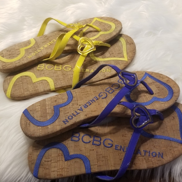 Bcbgeneration sz 9.5 Wild Thong Sandals - Picture 7 of 7